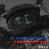 for tiger sport 660 2022 sport660 motorcycle instrument cluster scratch screen protection film dashboard screen protector