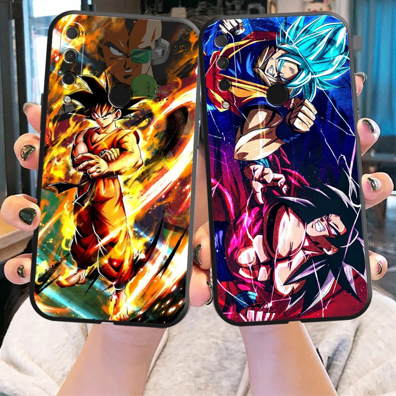 

Japan Anime Dragon Ball Phone Case For HUAWEI Honor 8X 9X 9 Lite 10 10X Lite 10i 9A Black Luxury Ultra Protective