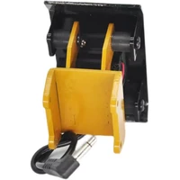 metal vibration rammer bucket for huina 1580 1592 1593 1594 rc excavator road rammed vibrating leveling rammer parts