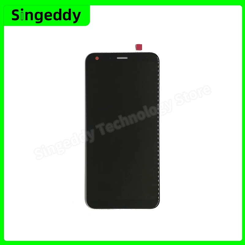 ЖК-дисплей в сборе для LG Q7 Plus, сенсорный экран, дисплей Q610 LM-Q610YB Q7 + Q7Plus, полная комплектация, запасные части, черный, 5,5 дюйма