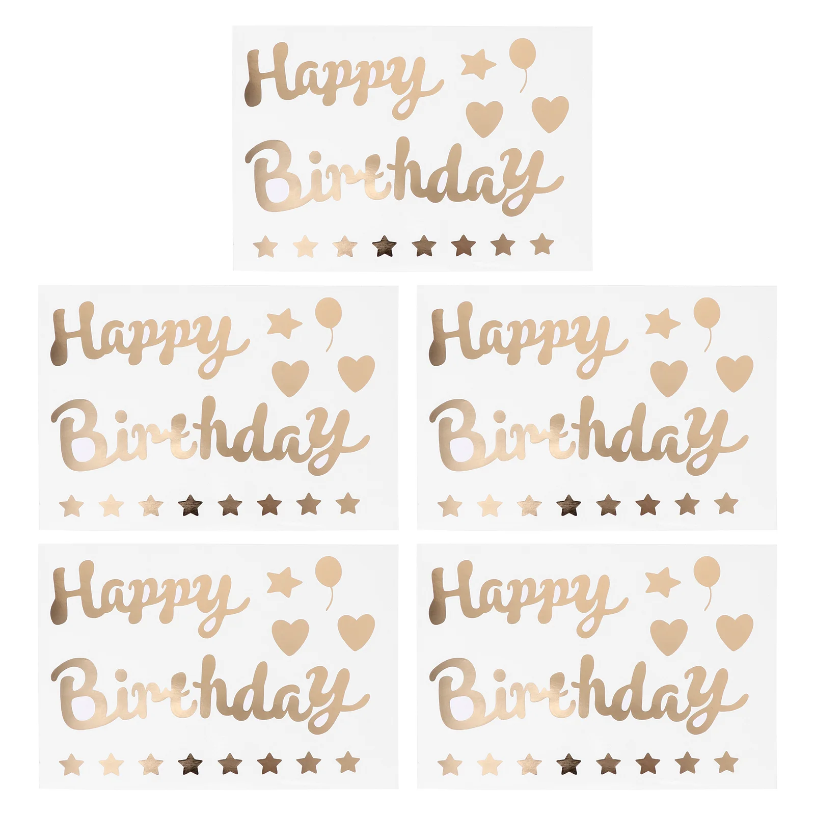

Stickers Birthday Balloons Balloon Happy Sticker Party Decals Bubble Letter Decoration Personalized Decorative Decor Wall Ballon
