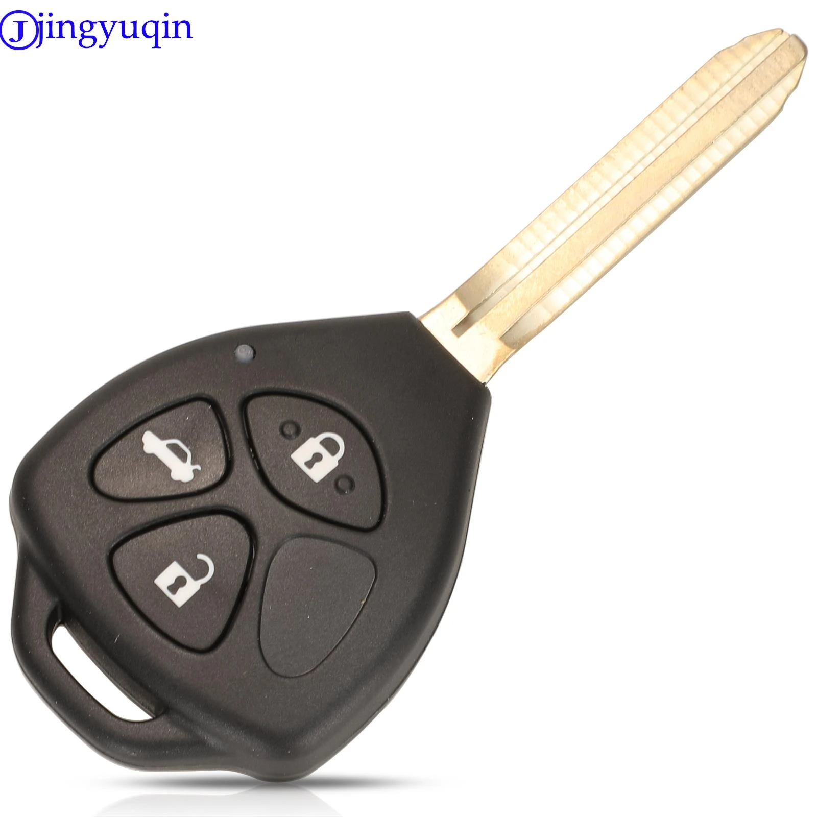 Фото XHORSE jingyuqin XKTO03EN проводной универсальный дистанционный ключ для Toyota Style 3-кнопочная английская версия №2