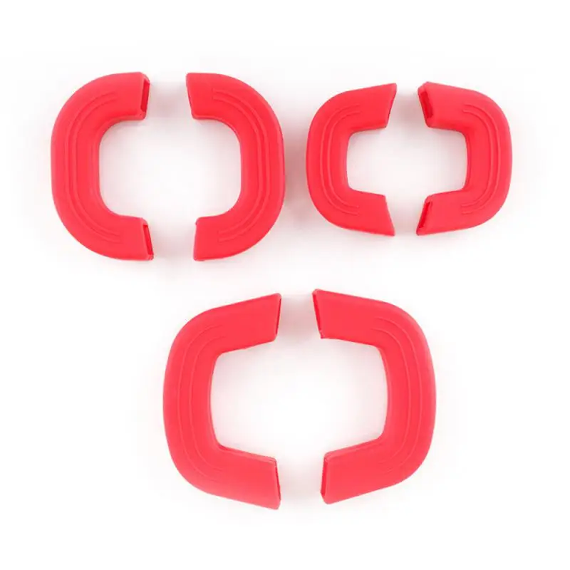 

Earmuffs Silica Gel High Temperature Resistant Wear-resistant Simple Anti-scald Pot Handle Pot Handle Gloves Red Insulation Pot
