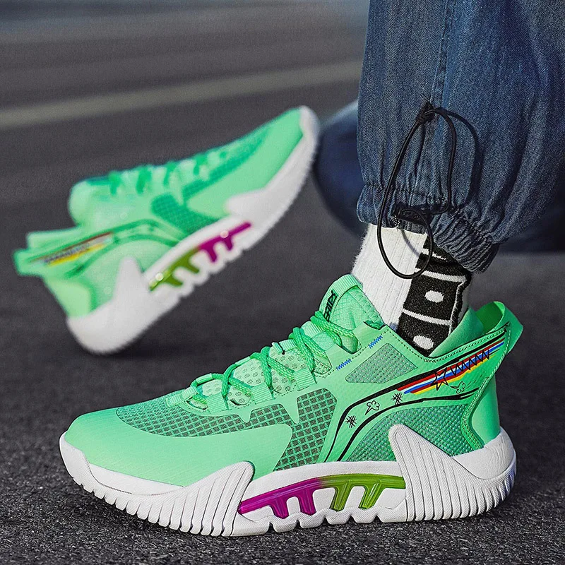Quality Basketball Shoes Men Designer Platform Sneakers Cushioning Training Basketball Sneakers Men Women Outdoor Sports Shoes