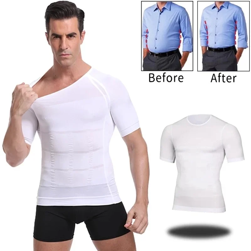 

Men Slimming Body Shaper Belly Control Shapewear Man Shapers Modeling Underwear Waist Trainer Corrective Posture Vest Corset