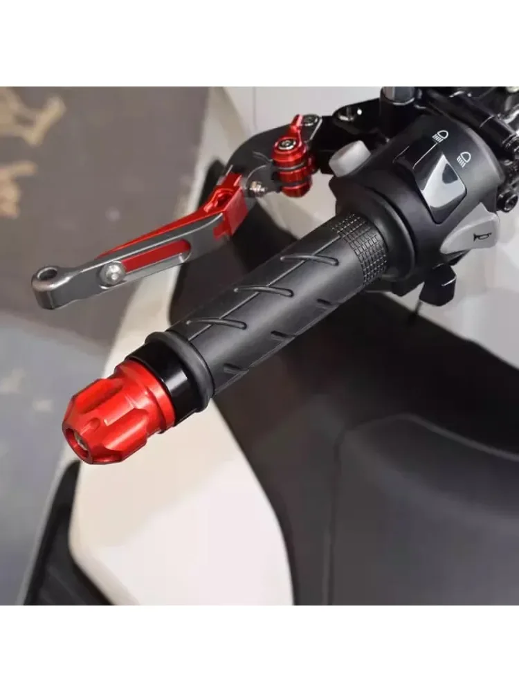 Фото Заглушка обтяжели на конце мотоцикла ​ Для KOVE 450RR 321RR-S 321RR 321R руль анти-падение балансировочный блок модификация аксессуары №2