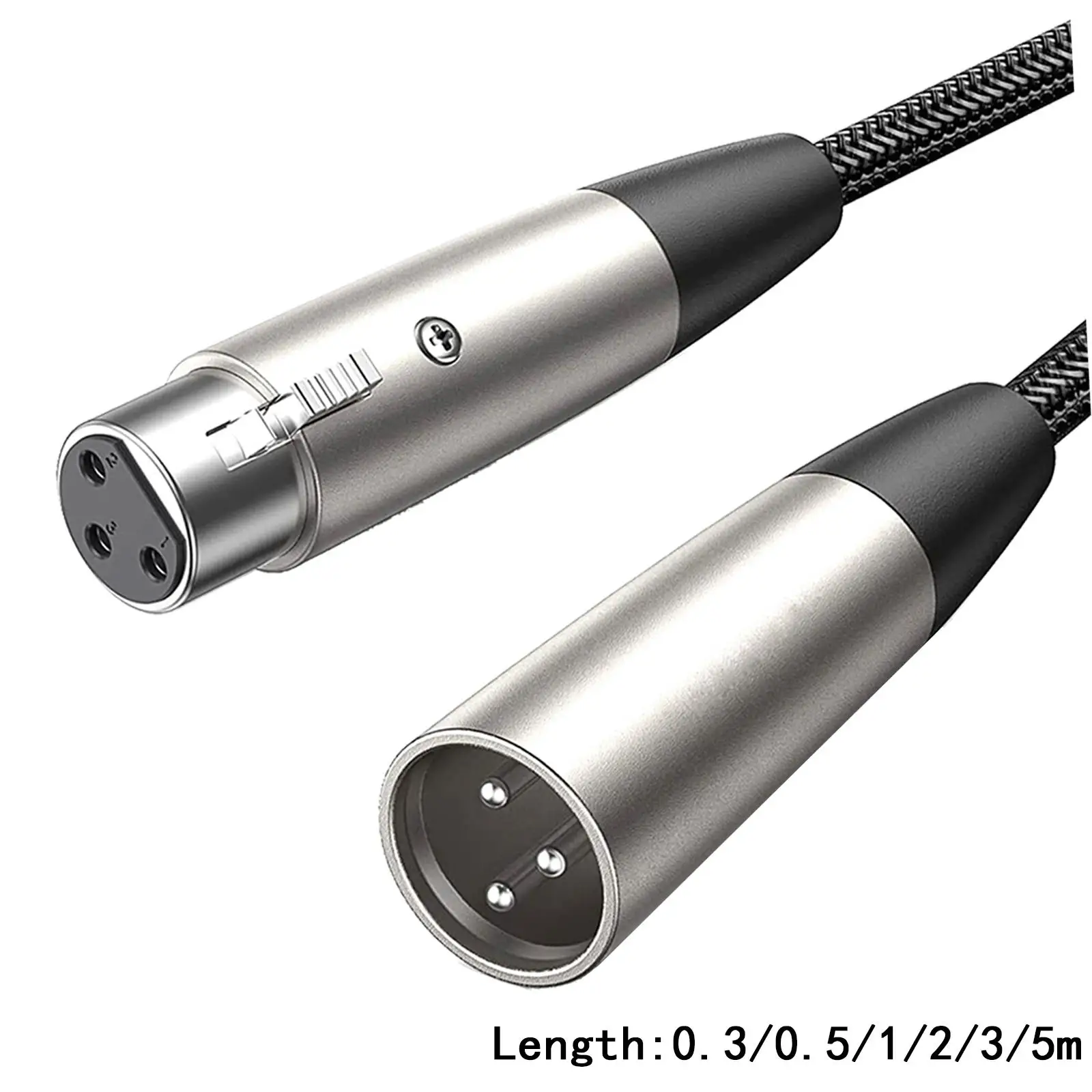 

XLR микрофонный кабель, сбалансированный телефонный 3-контактный микрофонный кабель для микрофона