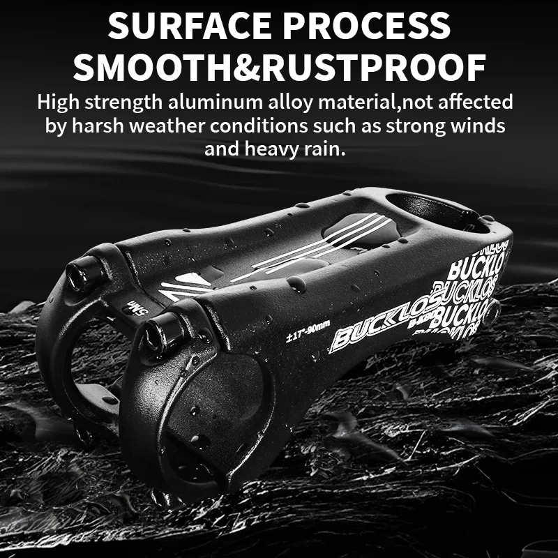 BUCKLOS-17-градусный вынос велосипеда из алюминиевого сплава MTB DH