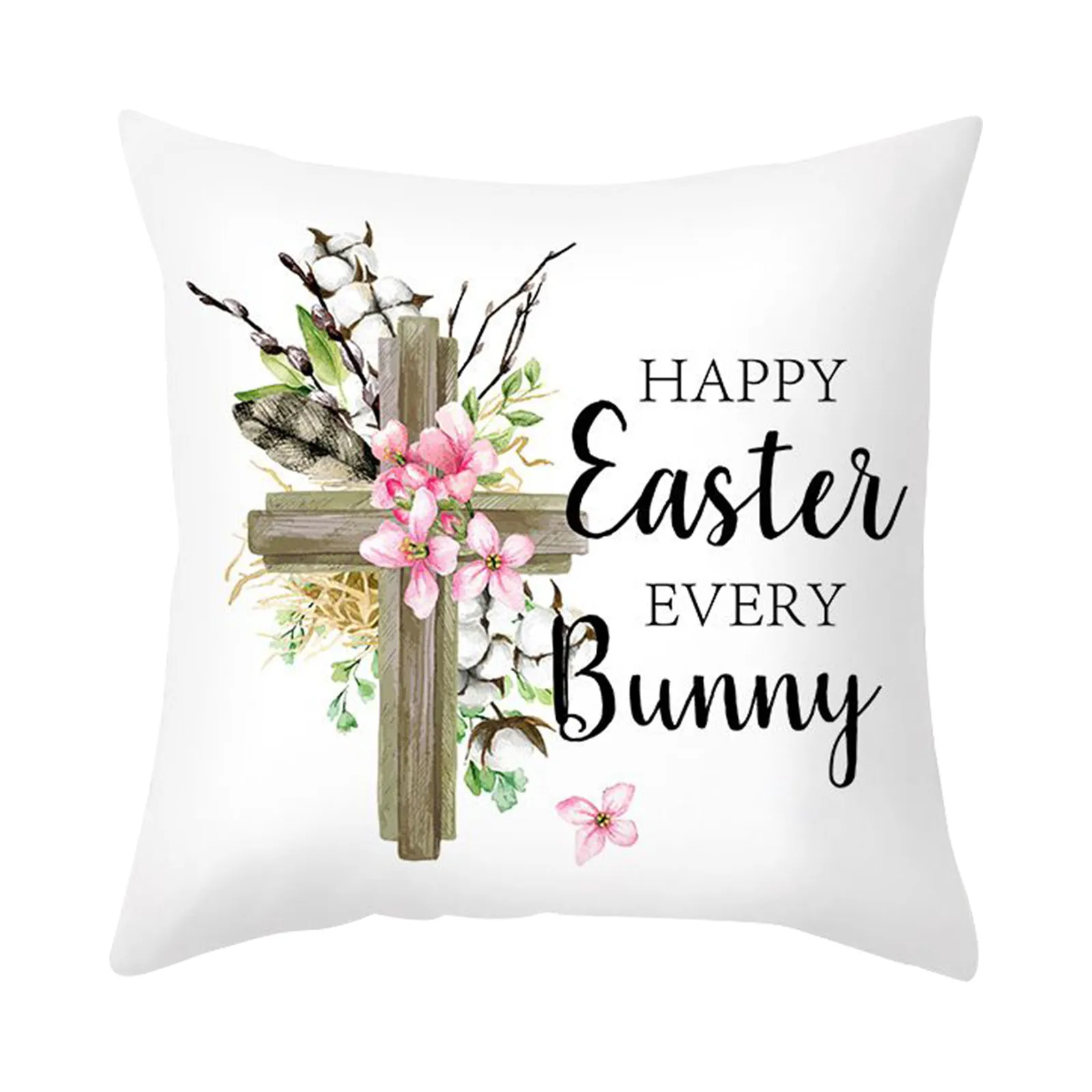 

Cushion Decor Easter Covers Sofa h Case Home Covers Rabbit Throw Outdoor Decorative For Couch Holiday Spring Short 18x18
