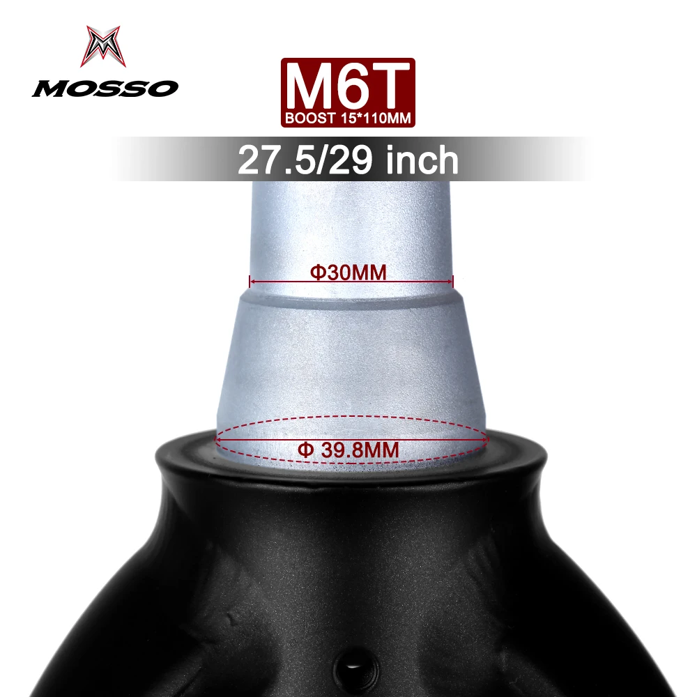 Опора вилки Mosso M6T Boost для горного велосипеда 27 5/29 Велосипедная вилка 29er передние