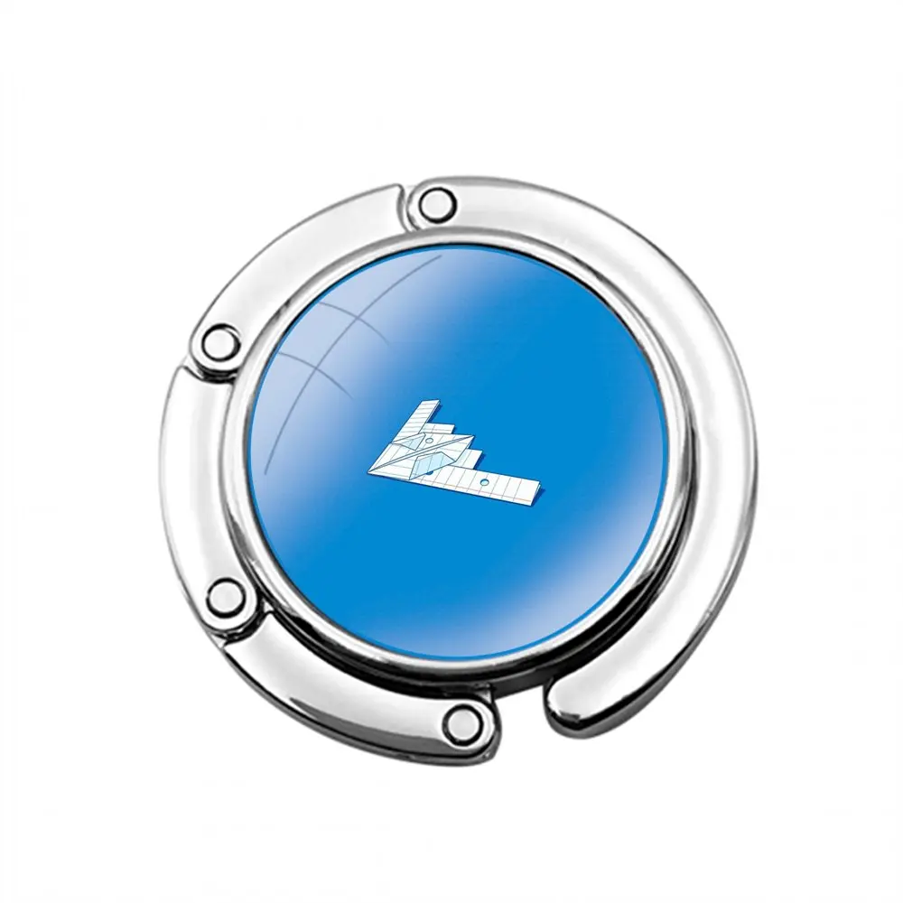 Минимальный летающий бумажный самолетик складной крючок для кошелька женского