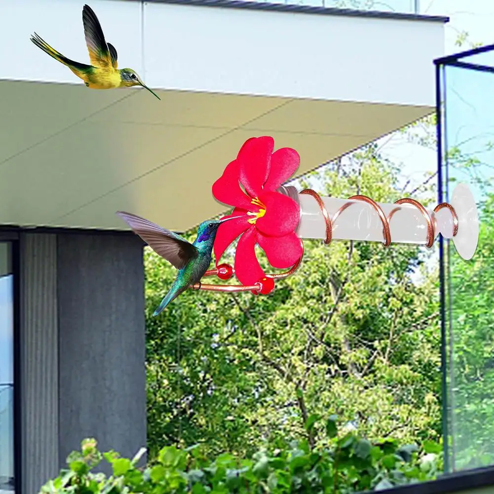 Drinker Hanging Hummingbird Feeder Garden Supplies With 5 Feeding Ports Creative Pet Supplies