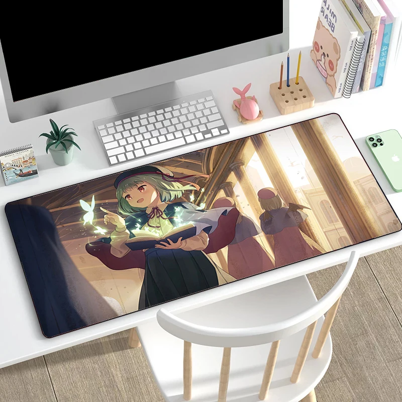 

Hololive Pc Gamer Accessories Mouse Pad Kawaii Desk Xxl Mousepad Speed Gaming Deskpad Deskmat Mat Computer and Office Anime Pads