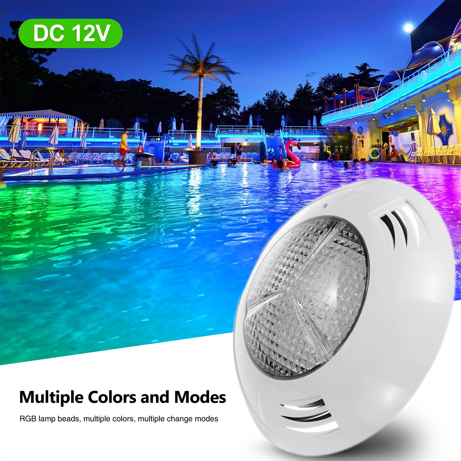 

BERESON 65/45/36W LED Underwater Swimming Pool Light AC12V RGBColor Changing IP68 Waterproof Night Lamp Party Decoration Remote