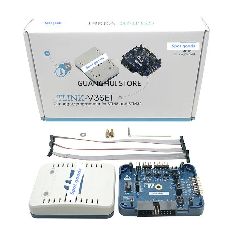 

1 Pcs X STLINK-V3SET Processor Based STM8S STM32 Programmer 5V USB 2.0 JTAG DFU Authentic Not Clone ST LINK V3