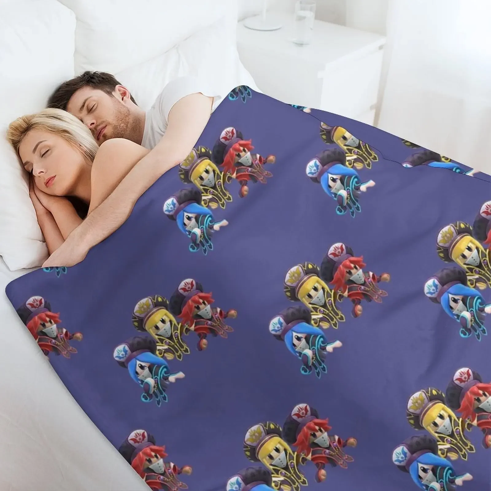 Одеяло с изображением трех магов сестер-цзань партии фламберга и франсиканской