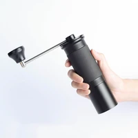 airflow manual coffee grinder washable hand grinder mill stainless steel burr core portable espresso aluminum coffee machine
