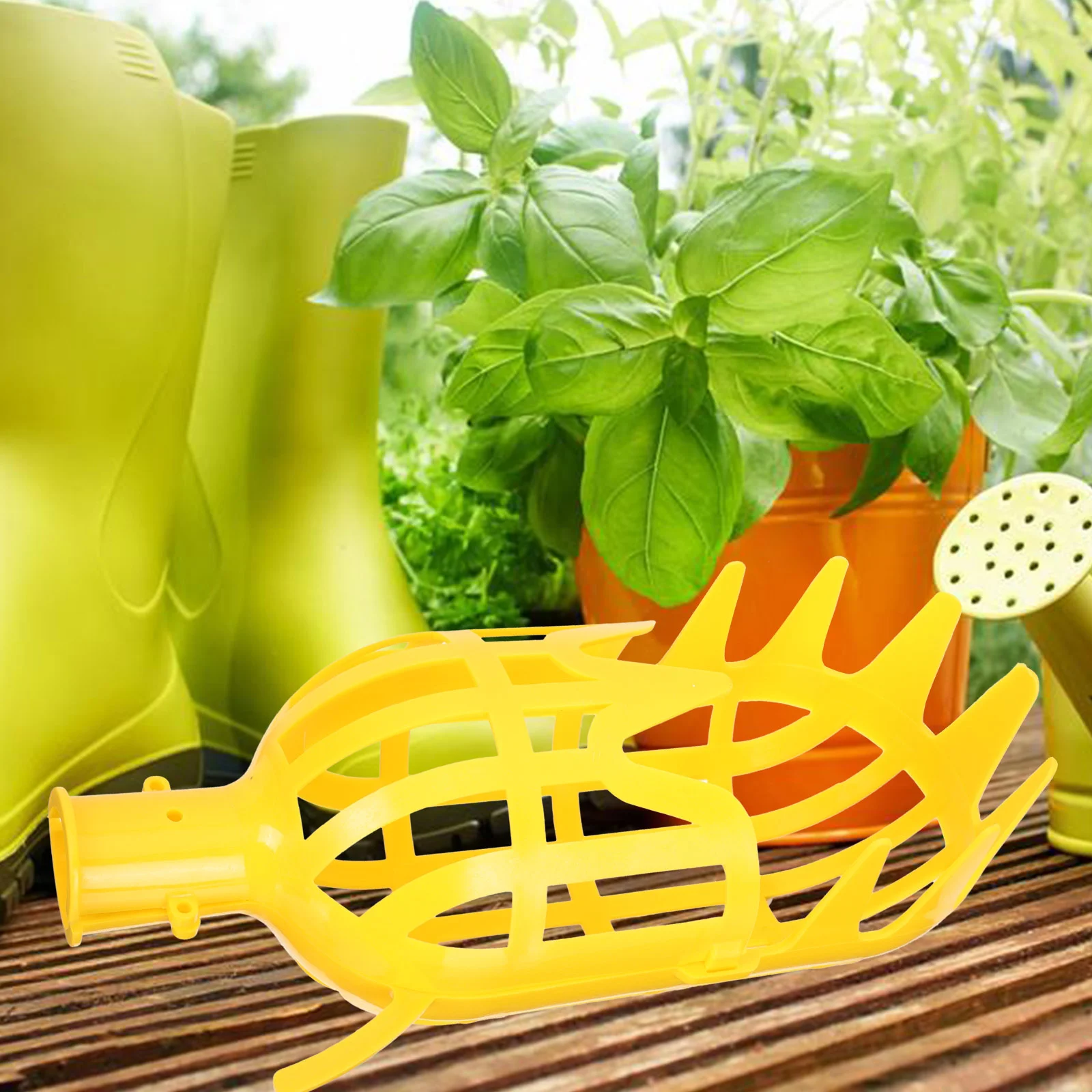 

3 Pcs Aerial Fruit Picker Harvester Orchard Picking Tool Selector Waxberry Pp Material Device