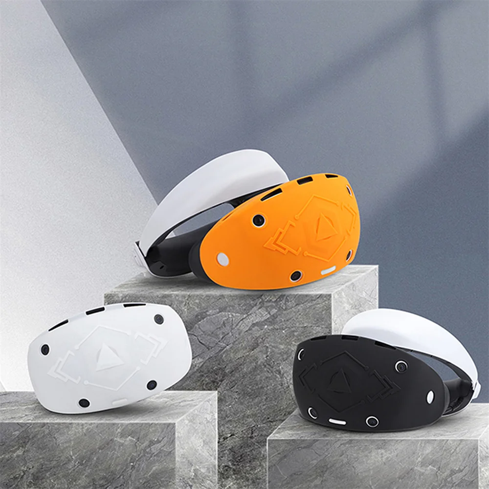 

Anti-scraches Thickened Silicone Cover Anti-drop VR Glasses Cap Accessories for PS VR2