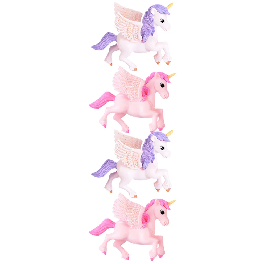 

Мини миниатюрная поддельная игрушка для торта, фигурка, микро Ландшафтная статуя, фигурка животного, украшение, поддельная лошадь