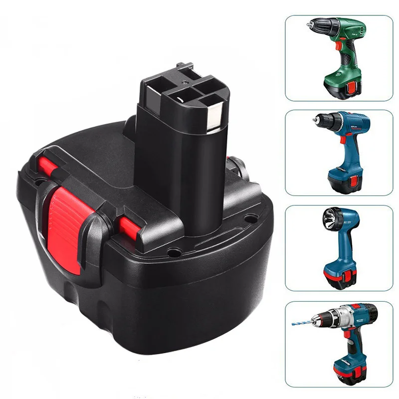 Фото Для Bosch 12 В 12800 мАч PSR аккумуляторная батарея 12 В Ач AHS GSB GSR 12 VE-2 BAT043 BAT045 BAT046 BAT049 BAT120 BAT139 №2