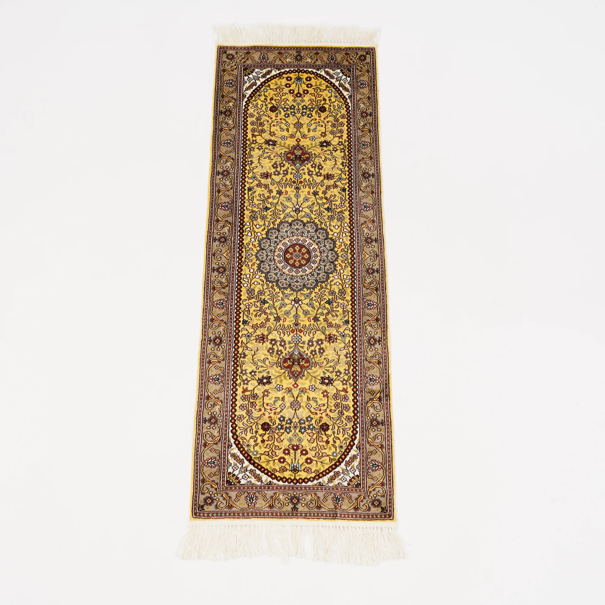 1 'x 3' маленький коврик для помещений шелковые ковры ручной работы (LJH034) |