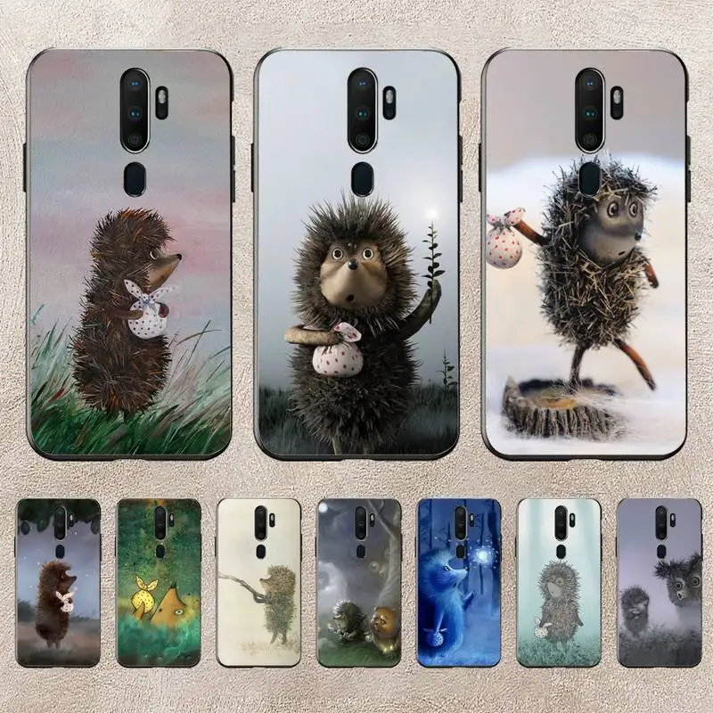 

Hedgehog In The Fog Phone Case For Redmi 9A 8A 6A Note 9 8 10 11S 8T Pro Max 9 K20 K30 K40 Pro PocoF3 Note11 5G Case