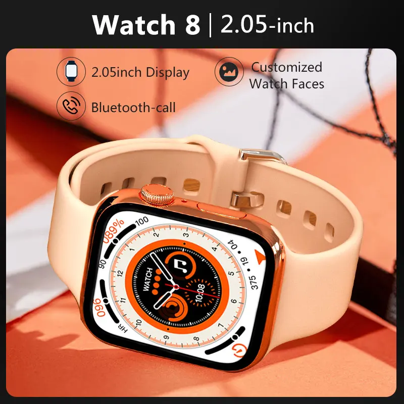 

New Smart Watch Bluetooth Call Smartwatch Men Women Sport Fitness Bracelet Watch Wireless Charging Waterproof Heart Rate Monitor