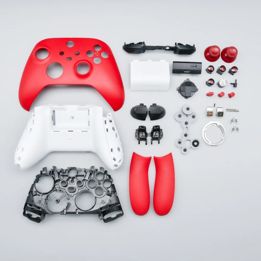 Ceny Seria Xbox S/X Gamepad Shell Jednokolorowy Zestaw Wielokolorowy Naprawa Akcesoria Do Gier Kontroler Do Gier Obudowa Wymienna