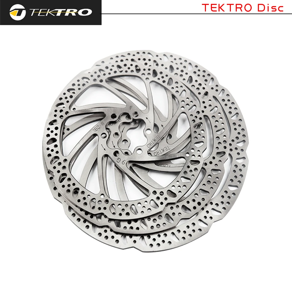 TEKTRO Bicycle Rotor 160/180 / 203mm Mountain Bicycle Hydraulic Disc Brake Discs For MTB Road Foldable Cycling brake pads