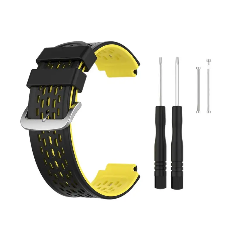 

Watch Band Forerunner735XT 735/220/230/235/620/630 Watch Soft Silicone Strap Replacement Watch Band Simple Style 24mm