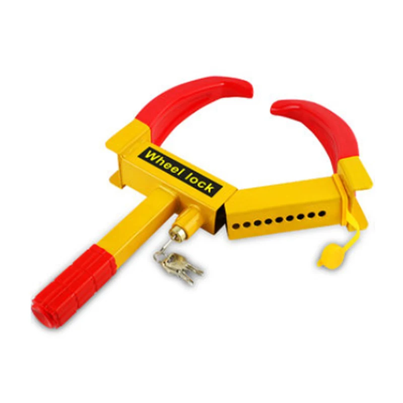 

Heavy Duty Car Wheel Lock Clamp Boot Tire Claw Trailer Car Truck ATV RV Golf Carts Automotive Boat Trailers Anti Theft Lock