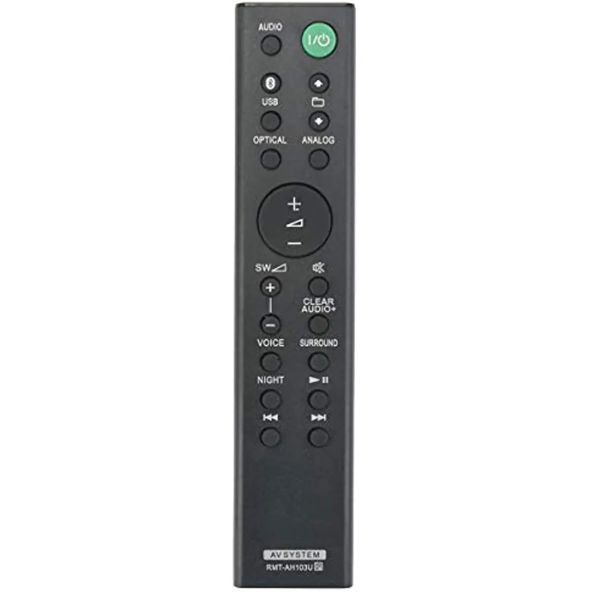 RMT-AH103U Replacement Soundbar Remote Control Applicable for Sony Soundbar HT-CT80 SA-CT80 HTCT80 SACT80