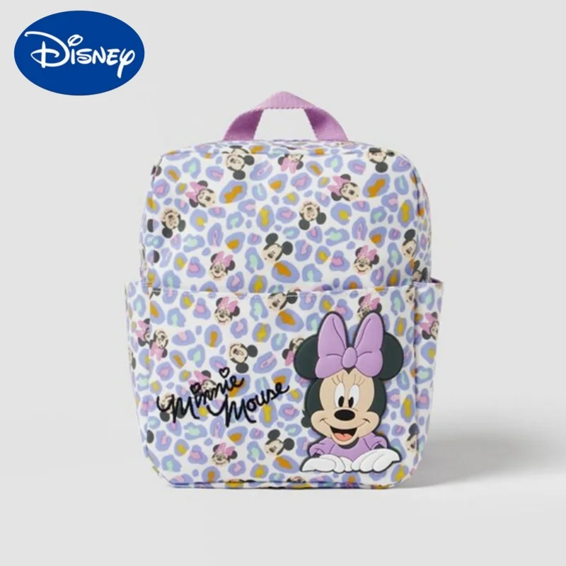 Сумка для девочек с принтом Микки Мауса Модный милый детский рюкзак школьный