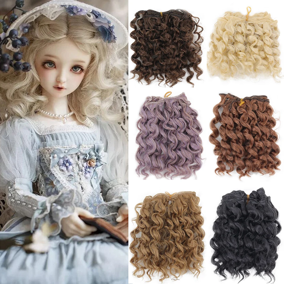 

Парики для кукол BJD SD, 15 см, 25 см * 100 см