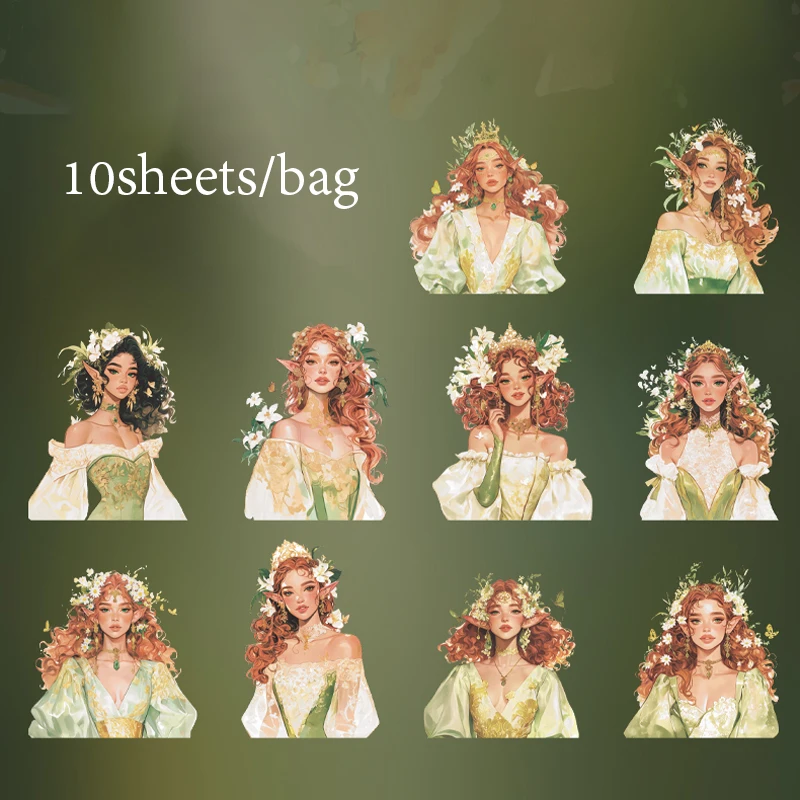 

Набор наклеек Mr Paper Spring Flower Messenger