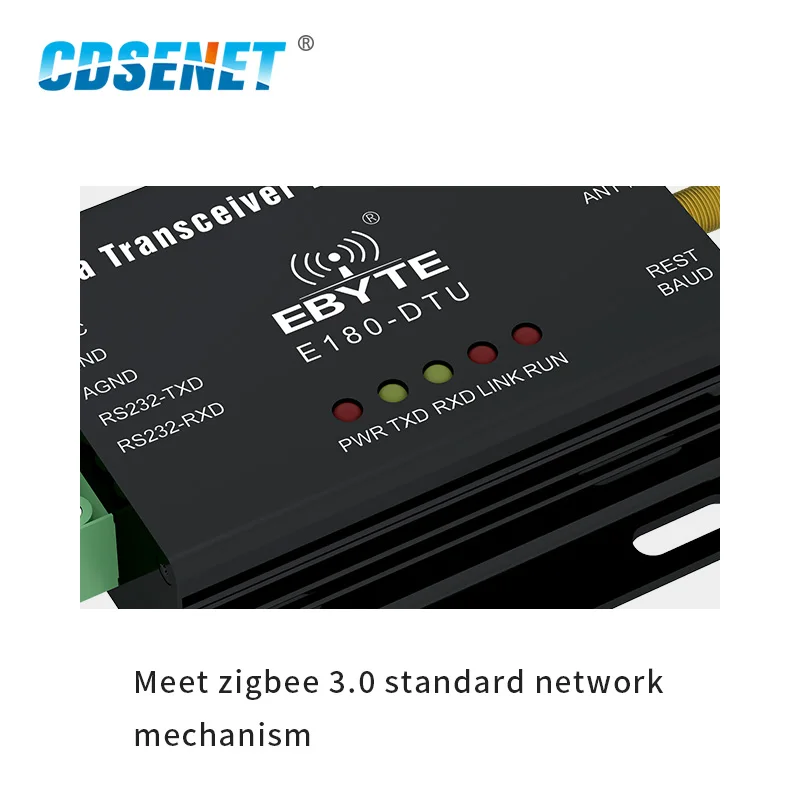 RS232 ZigBee3.0 Serial Data Transparent Transceiver E180-DTU(ZG120-232 Ad Hoc Networking Mesh Router Terminal Coordinator Module