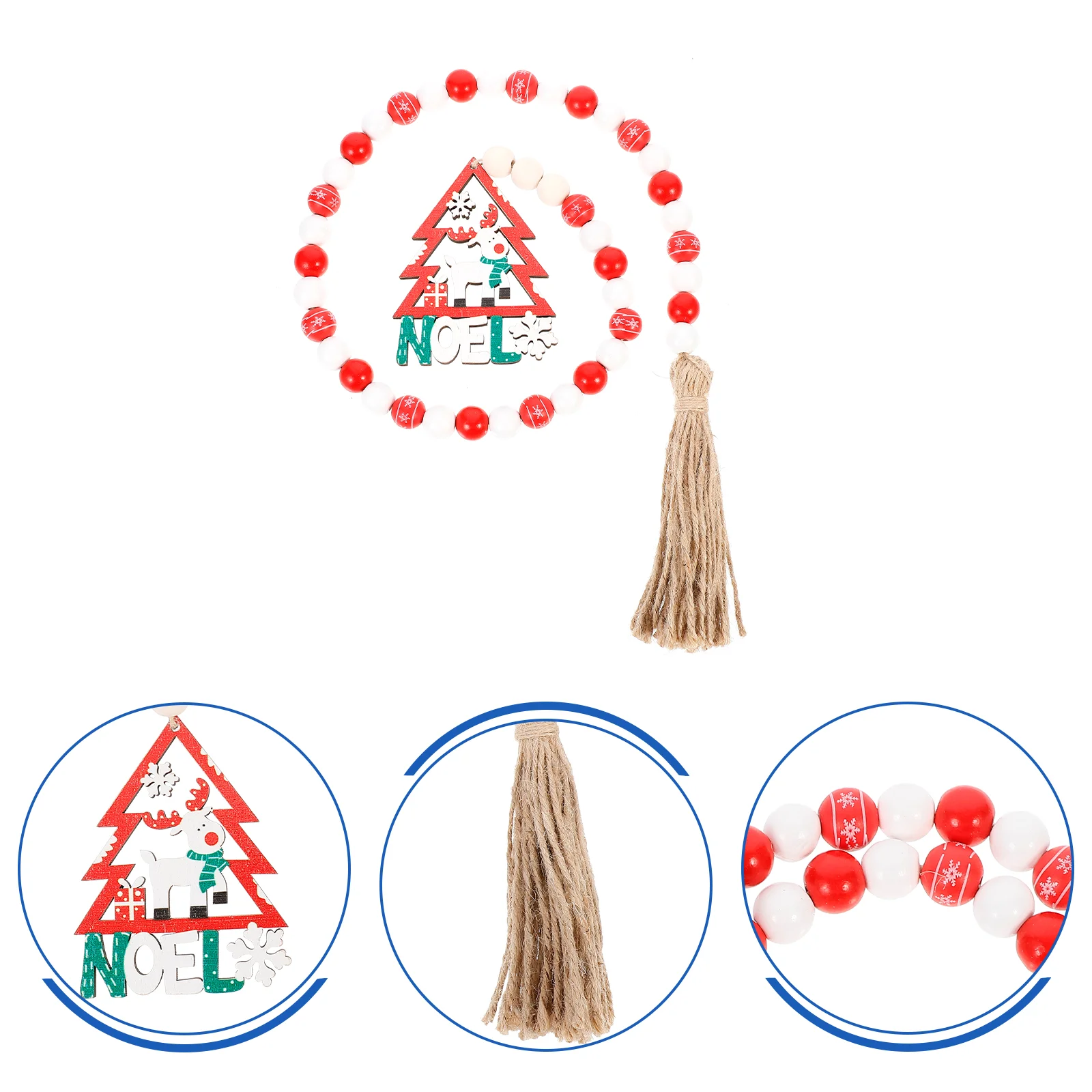 

1pc Chic Unique Useful Car Pendant Car Hanging Decor Rearview Mirror Tassel Pendant