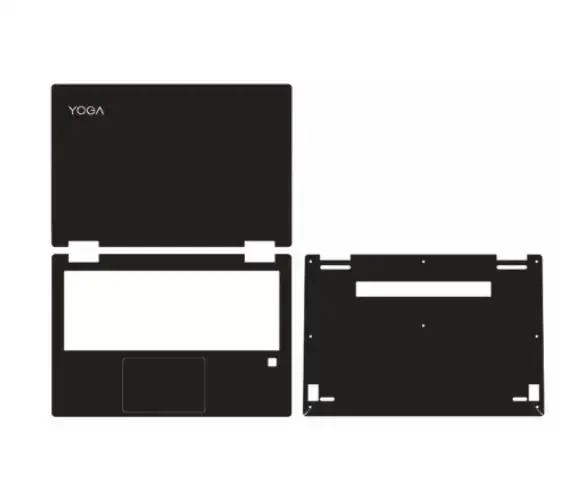 Предварительно вырезанная 1 верхняя часть + подставка для рук нижняя наклейка на