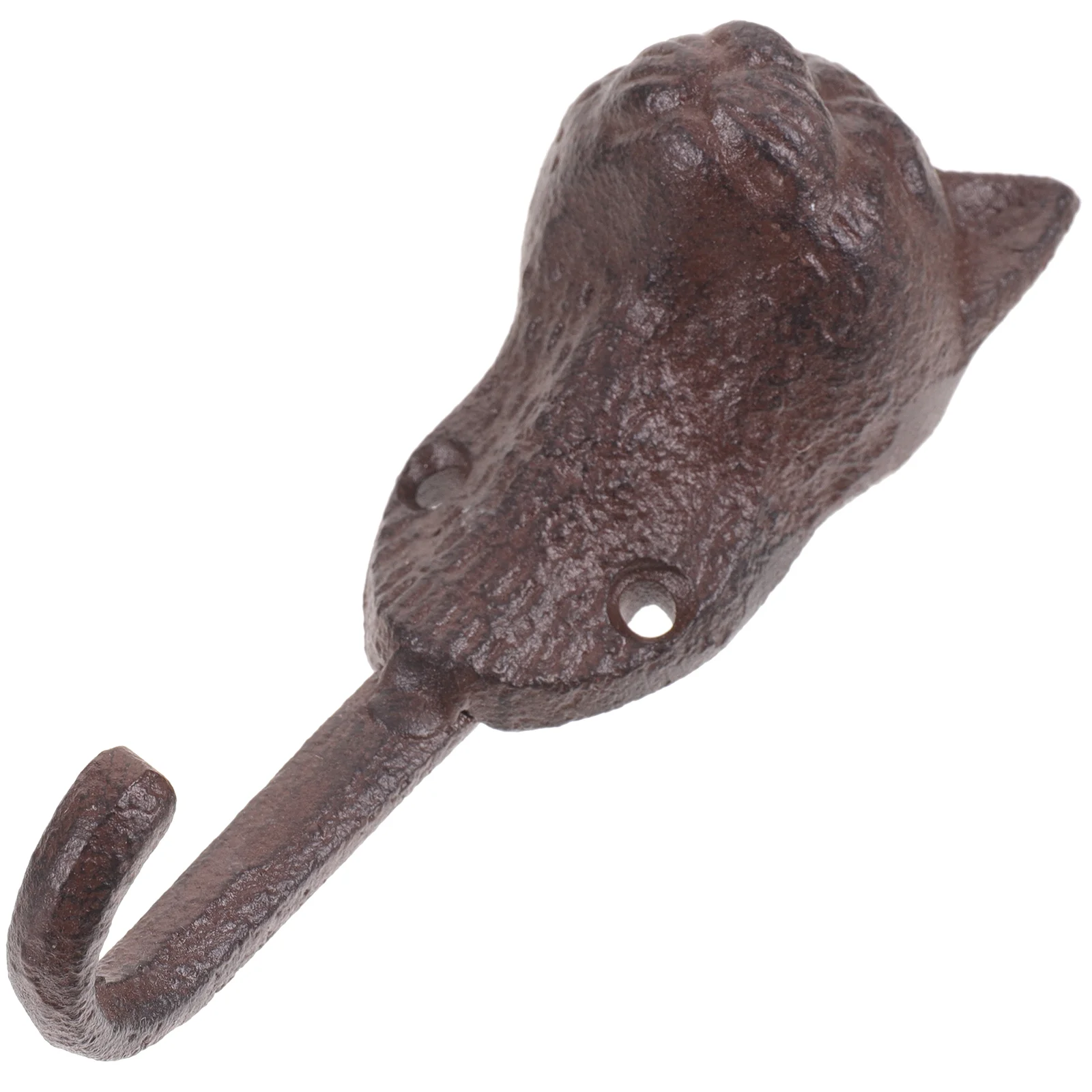 

Wall Hooks Metal Hook Cat Single Head Towel Shape Animal Rack Robe Prong Hanging Mounted Vintage Americana Coat Hanger Sculpture