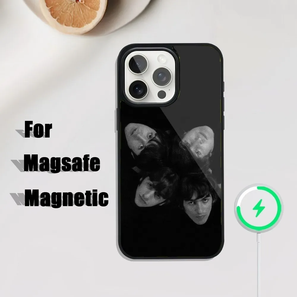 Band T-The-B-BeatlesS-S Phone Case For iPhone 16 15 14 13 12 11 Plus Pro Max Mini Magsafe Magnetic Wireless Charging