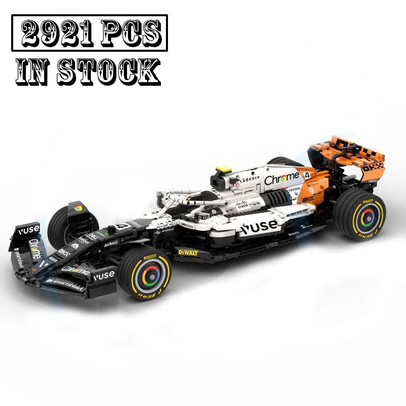 

Новинка MOC-148597 F1 MCL60 Монако 2023 Livery 1:8, Строительный набор, строительные блоки, детские игрушки, подарки на день рождения