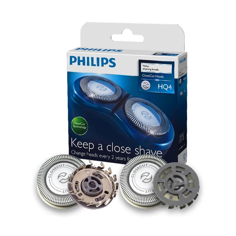 

Philips HQ4 Electric Shaver Head Replacement 2 Cutters 2 Foils Suitable for Series S205/S210 PQ/YQ/HQ Philips Razor
