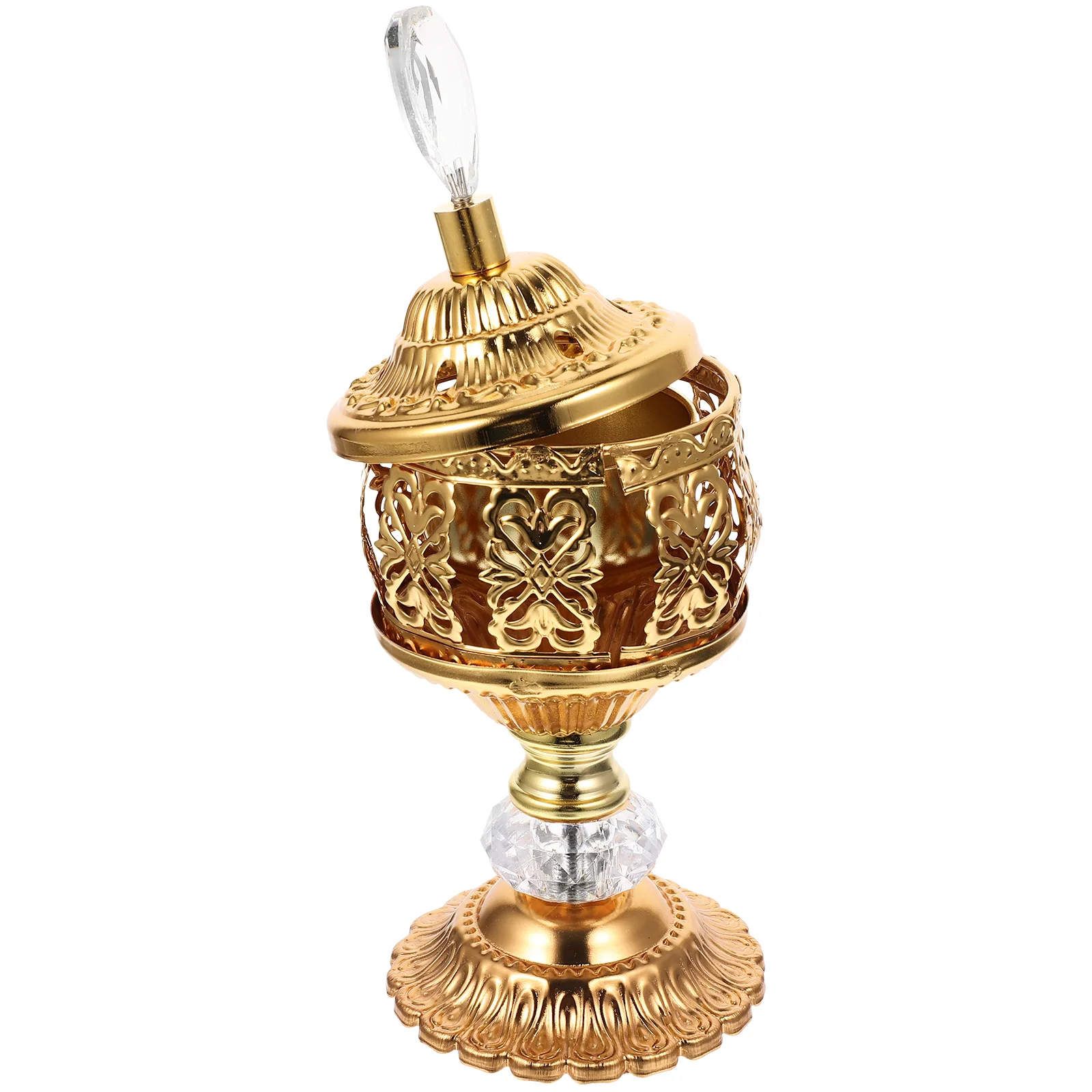 

Holder Burnerstick Bakhoor Frankincense Resin Charcoal Box Handicraft Scent Decoration Ramadan Mubarak Party Ash Censer Catcher