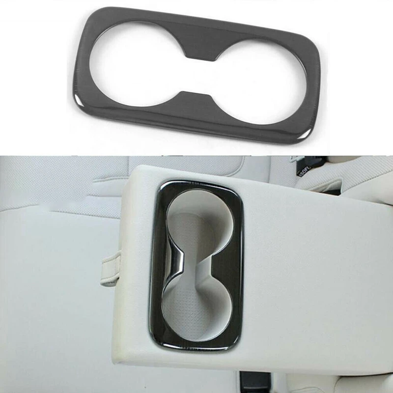 

Car Rear Armrest Box Water Cup Frame Rear Seat Water Cup Frame Cover Trim Water Cup Frame for Hyundai Tucson 2021-2022