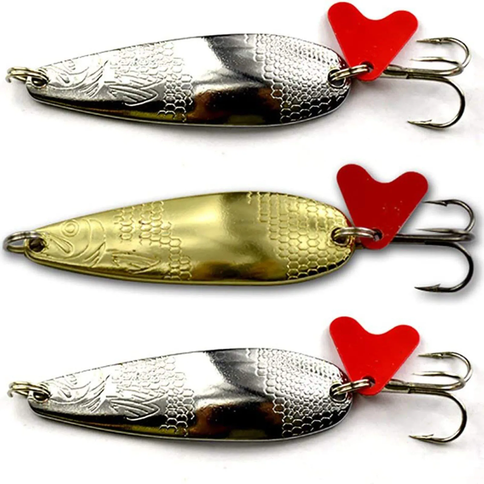 

35Pcs Lure Spinnerbait Set Bionic Bass Sequin Bait for Outdoor Fishing Trout Lure Bait Kit Lure Bait Box Lure Bait Bags XR-Hot