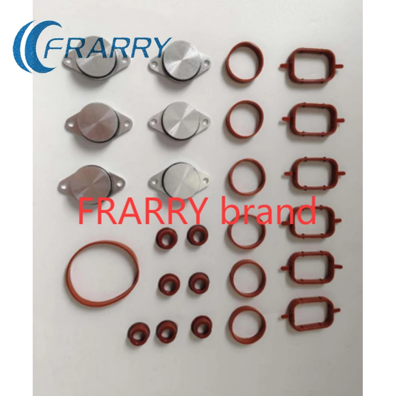 Фото FRARRY-렌 108 juntas de colector y aletas giratorias para BMW 330d 335d 530d X3 X5 E70 X6 3.0d,sd №1