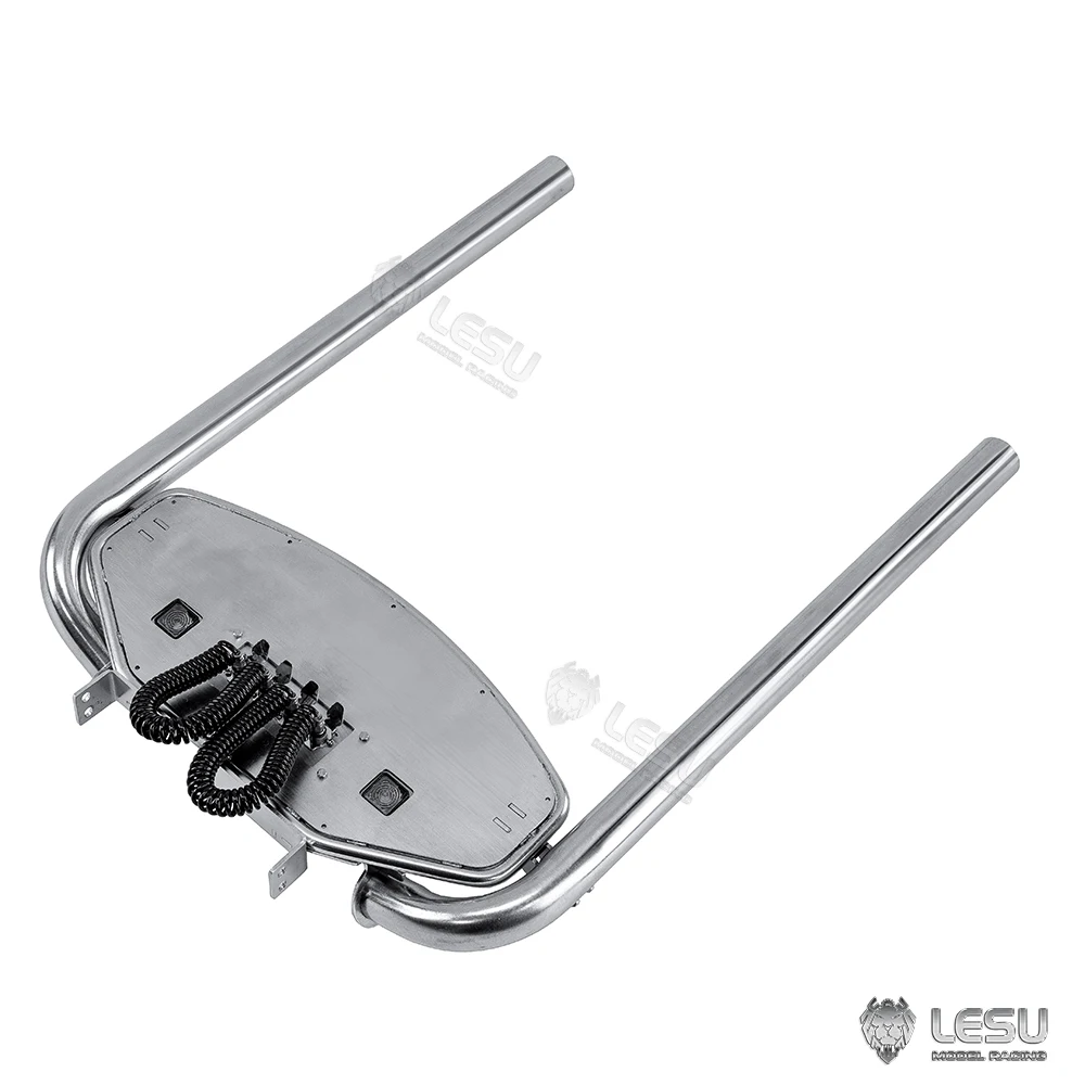 Выхлопная труба LESU1/14 Игрушечная модель грузовика в сборе двойной дымоход