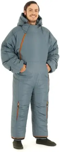 

Original Wearable Sleeping Bag I Outdoor and Indoor Sleeping Bag for Camping, RV Trips, Traveling, Hammocks, Hiking, Backpacking