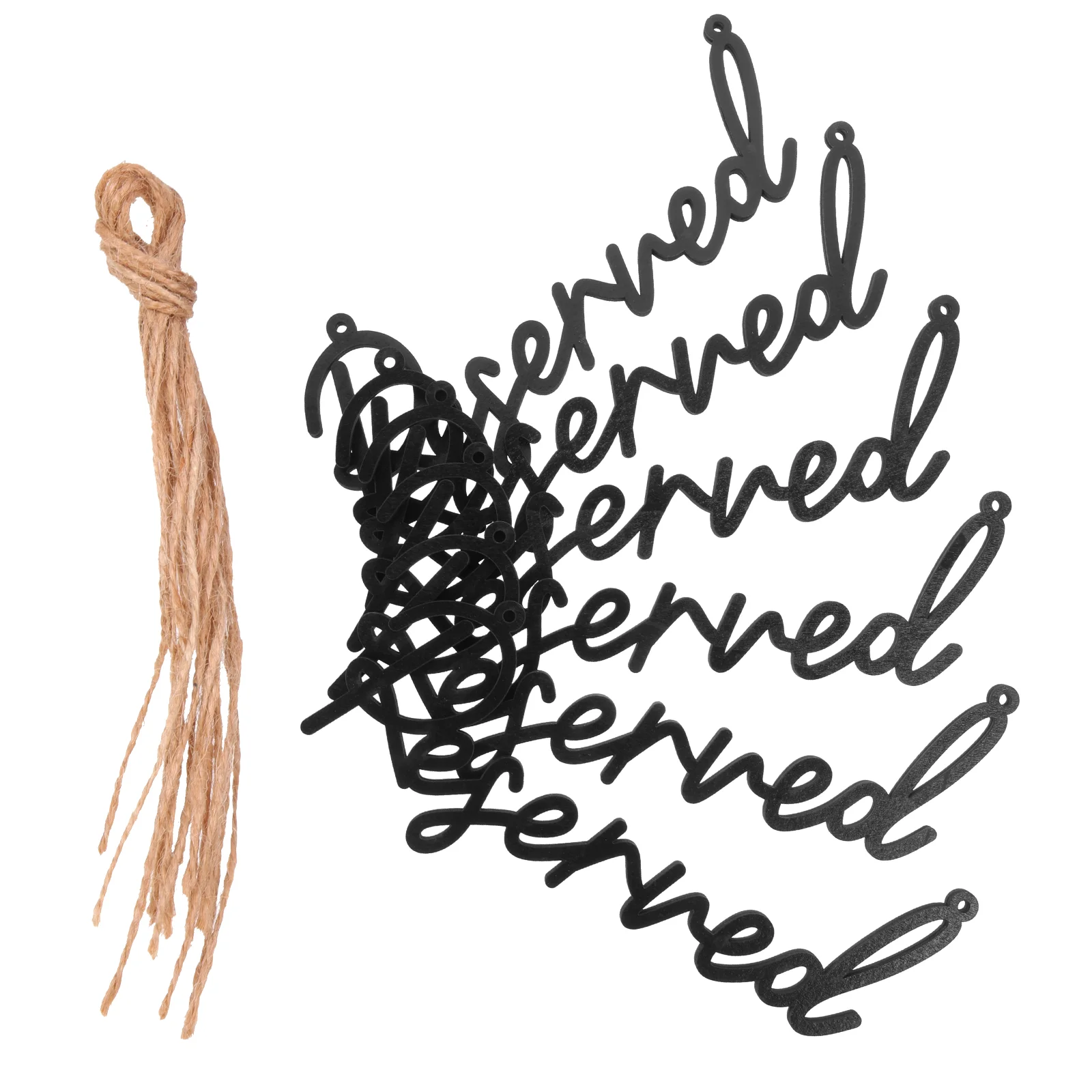 

Reserved Sign Hanging Signs Decorative Wooden Wear-resistant Wedding Seating Reusable
